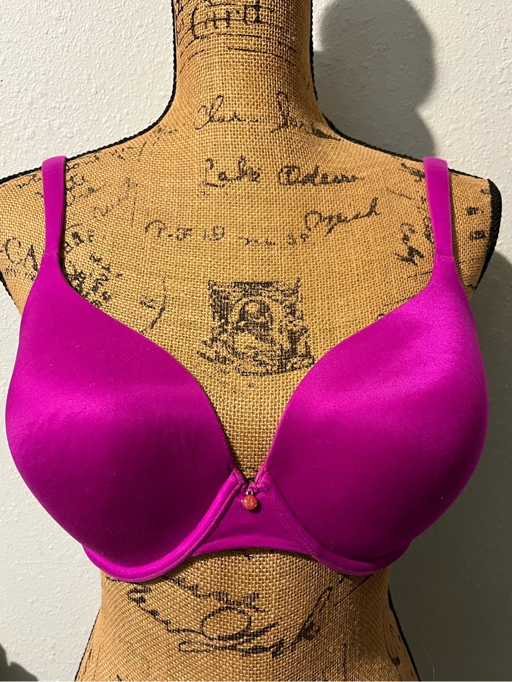 Victoria's Secret Hot Pink Smooth Underwire Bra